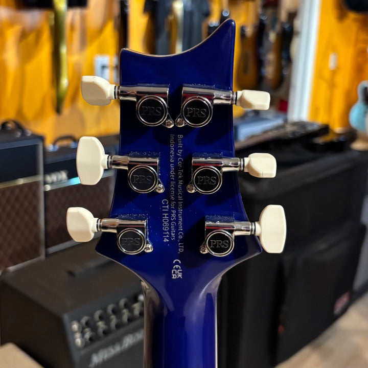 PRS SE Custom 24-08 Electric Guitar (Lake Blue)  w/ Gigbag