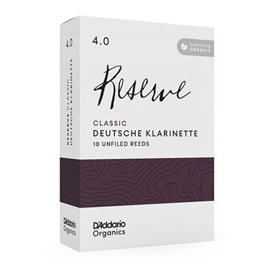 D'Addario Woodwinds ORCR1040D Reserve Classic German - Box Of 10 - 4.0