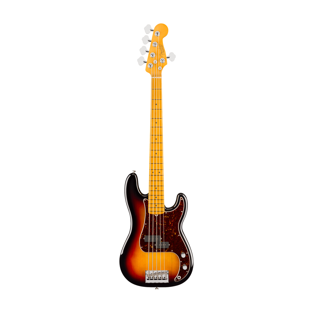 Fender American Professional Precision Bass V Maple Fingerboard Electric Bass (3-Color Sunburst)