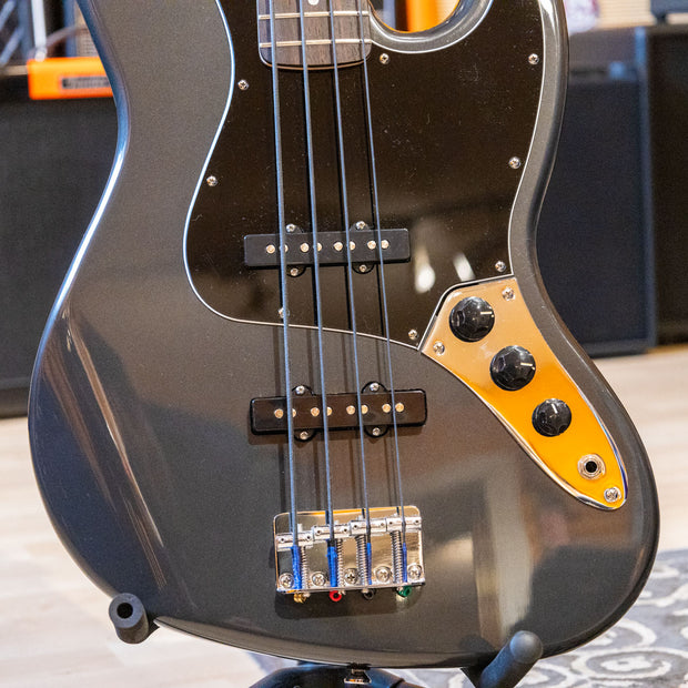 Squier - Affinity Series Jazz Bass - w/ Gig Bag - Shotgun Grey - Used
