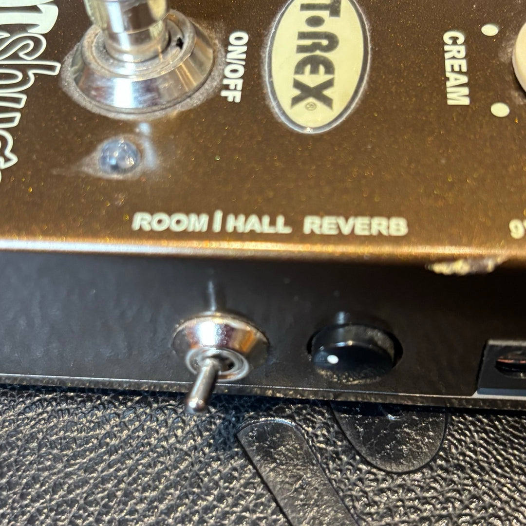 T Rex - Fatshuga Boost & 2 Stage Reverb Pedal (No Box) - USED