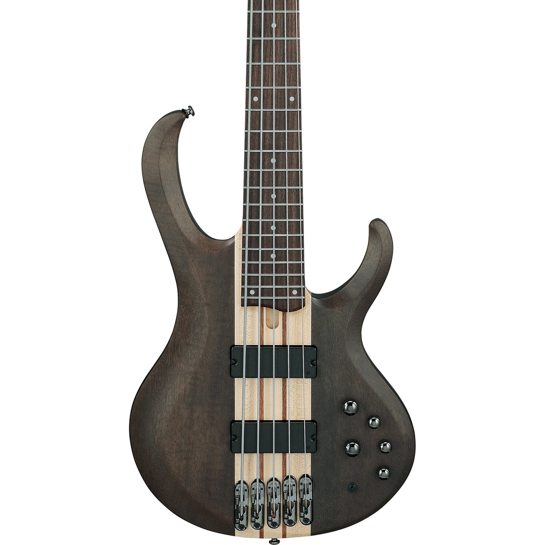 Ibanez BTB Standard 5-String Bass (Transparent Gray Flat) BTB605TGF