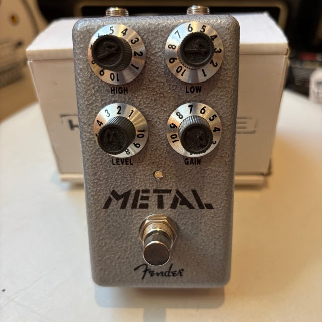 Fender - Hammertone Metal High Gain Distortion Pedal w/ Box - USED