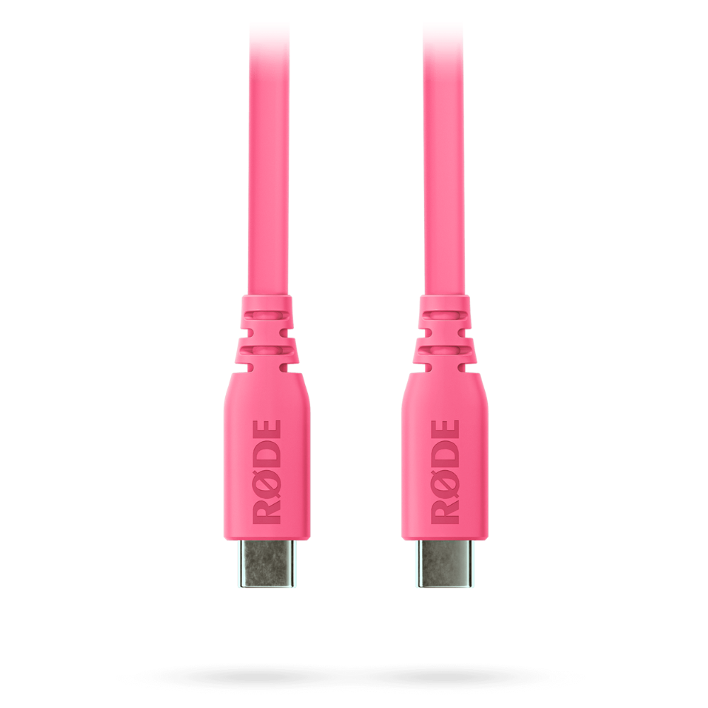 Rode Microphones SC27-P 2m SuperSpeed USB-C to USB-C Cable - Pink