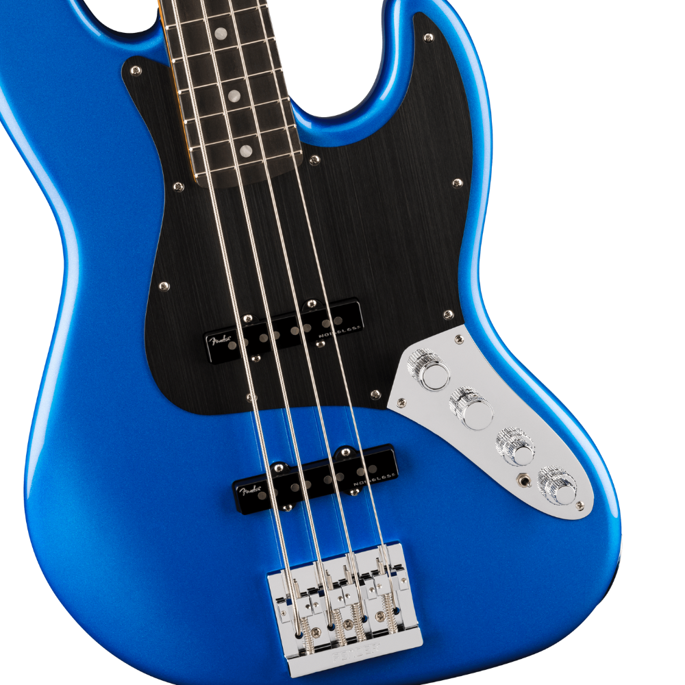 Fender American Ultra II Jazz Bass (Noble Blue) Electric Bass Guitar