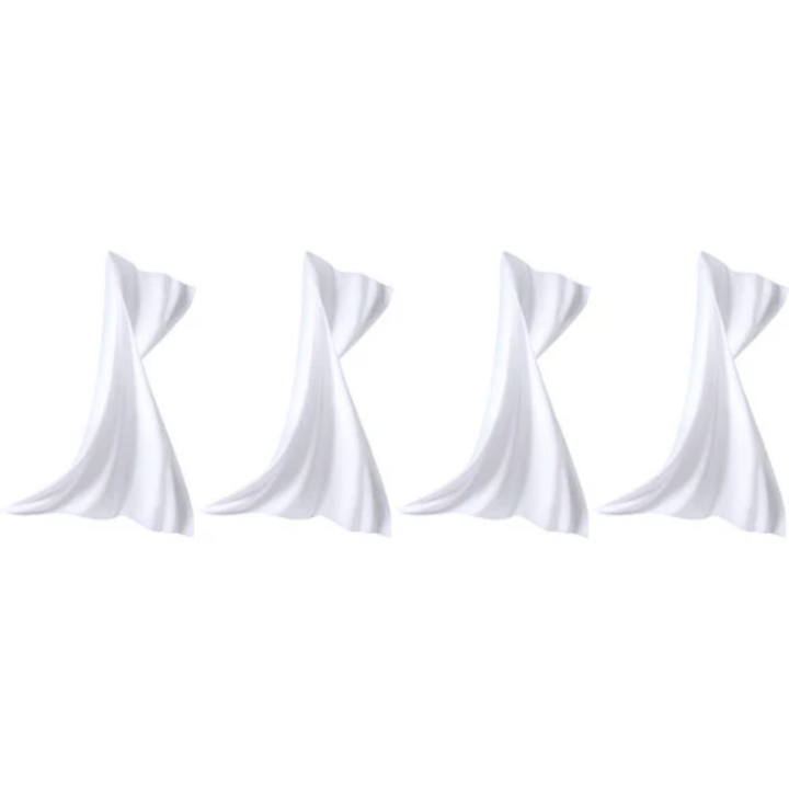 Novopro DJS2-SCRIM-WH Scrims for DJS2 Mobile DJ Facade (White)