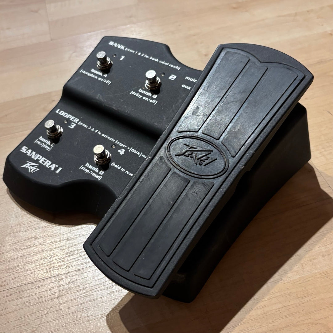 Peavey - Sanpera 1 Vypyr Amplifier Foot Controller w/ 8-Pin - 20' Controller Cable - (No Box) - USED