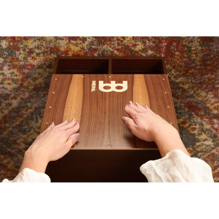 Meinl SUBCAJ5WN- Meinl Subwoofer Jumbo Bass Cajon - Walnut Frontplate