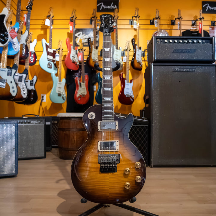 Epiphone - "Pro FX" Les Paul STD (FM Plus Top  - Floyd) w/Gibson HD Case - (2011) - USED