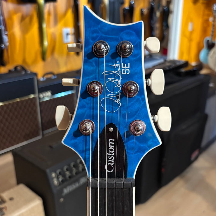 PRS SE Custom 24-08 Electric Guitar (Lake Blue)  w/ Gigbag