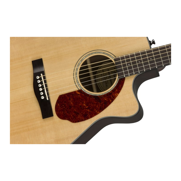 Fender CC-140SCE Concert Walnut Fingerboard Acoustic Guitar w/ Case - Natural