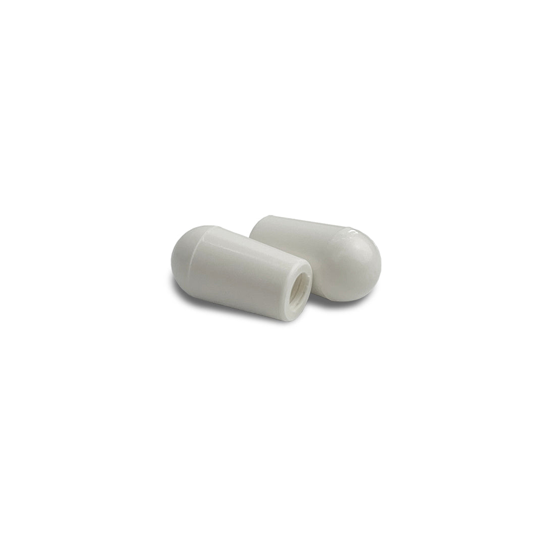 Allparts SK-0040 Switch Tips for USA Toggles White