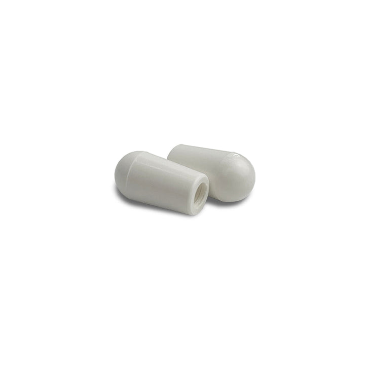 Allparts SK-0040 Switch Tips for USA Toggles White