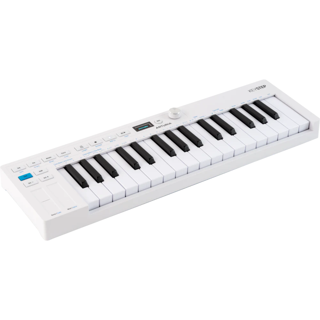 Arturia KEYSTEPMK2 Compact USB Controller And Sequencer (White) - 32 Keys