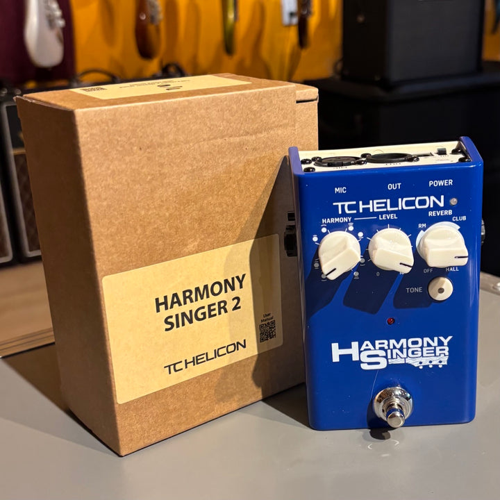 TC Helicon - Harmony Singer II Pedal w/ Box (Blue) - USED