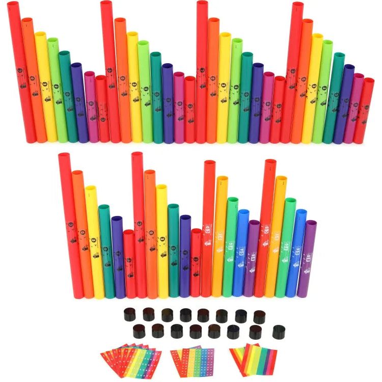 Boomwhackers BW54TB 54 Tube Classroom Pack