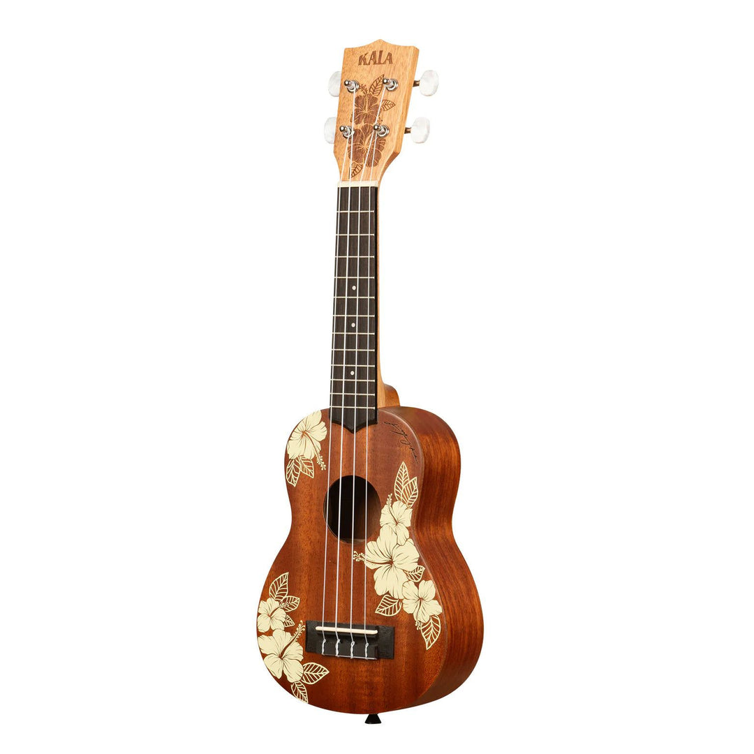 Kala KA-HIBISCUS-S-BAG Hibiscus Soprano Ukulele w/Bag