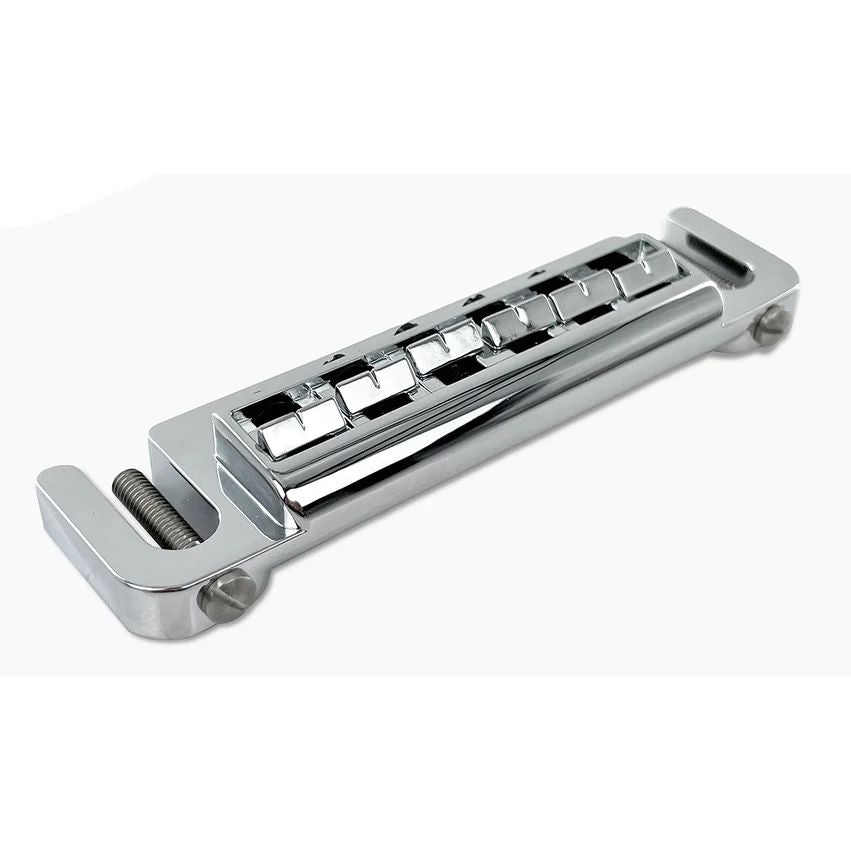 Allparts Leo Quan Badass Wraparound Guitar Bridge - Chrome