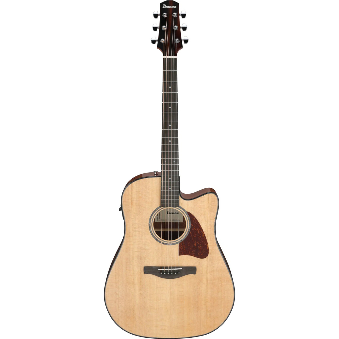 Ibanez AAD51CENT Grand Dreadnought Acoustic-Electric Guitar Natural High Gloss