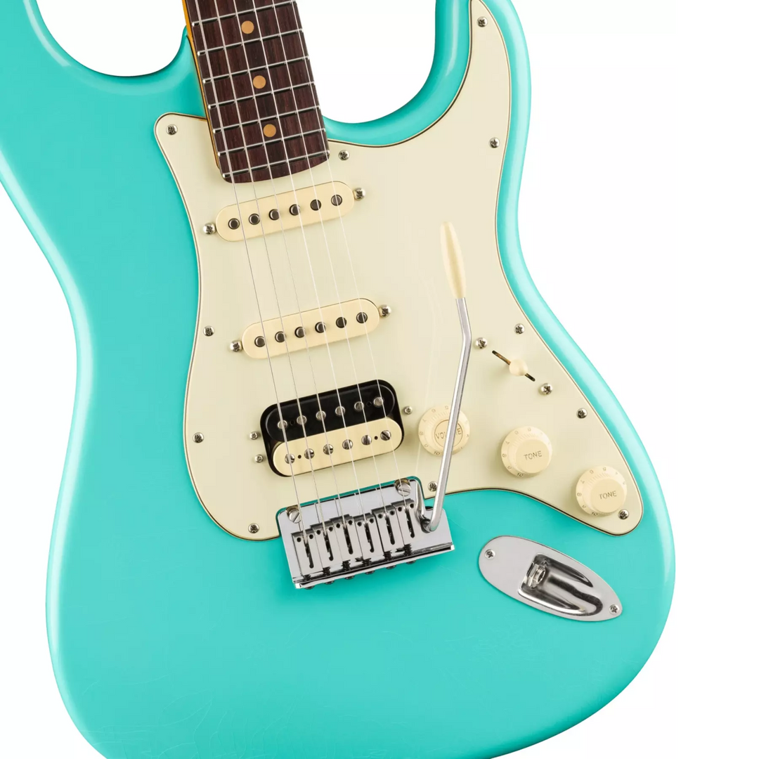 Fender American Ultra Luxe '60s Stratocaster HSS  (Sea Foam Green) Electric Guitar