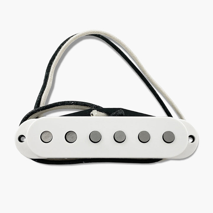 Allparts RZR-10057 Razor® Sūpāmūn Super Moon Neck Pickup For Stratocaster® - White
