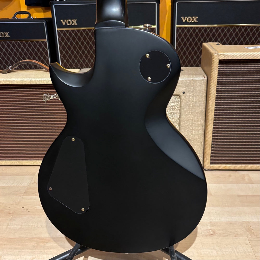 ESP-LTD  EC 1000 Deluxe  (Vintage Black - Gold HD  w/ Seymour Duncan 59 & JB ) - No Case Or Bag - USED