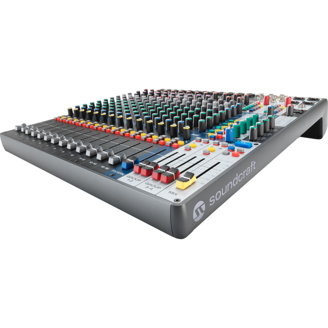 Soundcraft Signature Plus 16 16-Channel Analog Mixer with Lexicon Effects