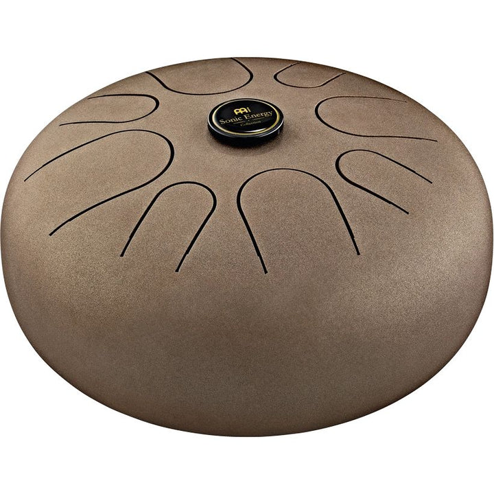 Meinl Sonic Energy Steel Tongue Drum in G-major - Vintage Brown