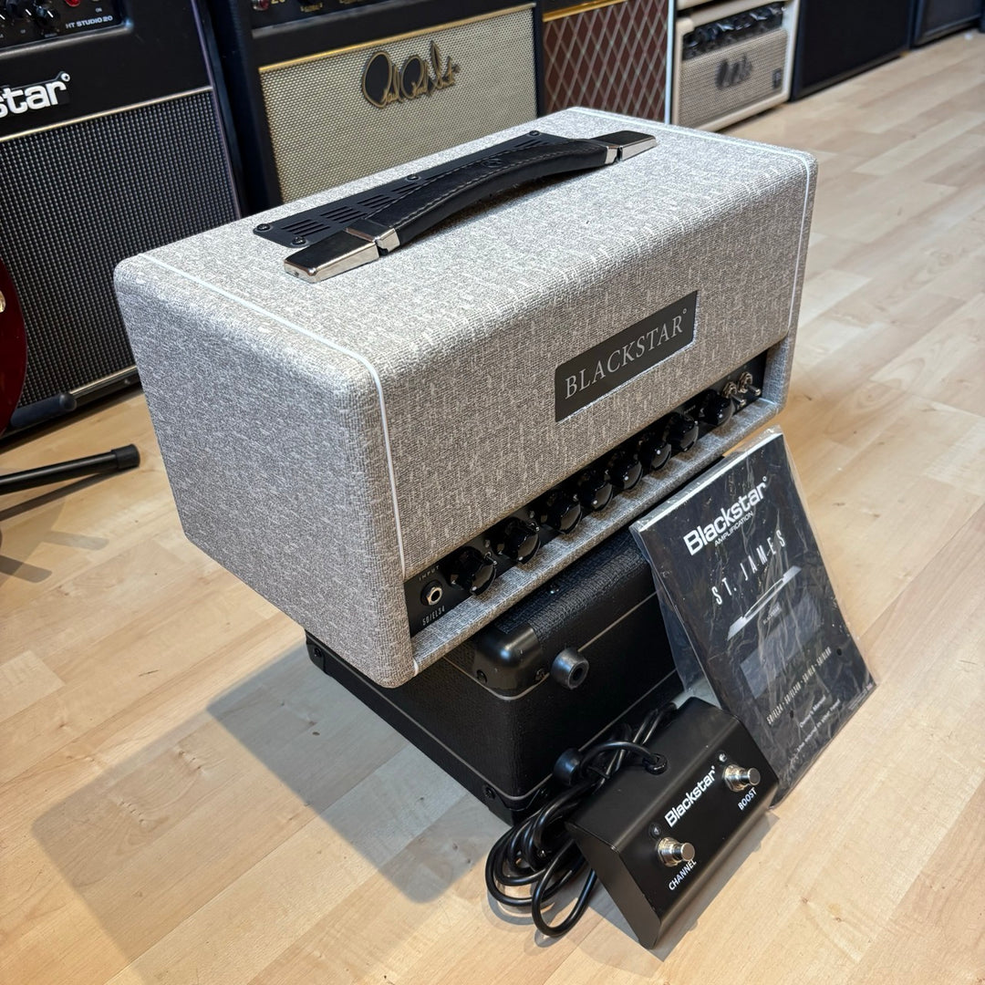 Blackstar - St James EL34 - 50 Watt Tube Head w/ Switch & User Guide Booklet - USED