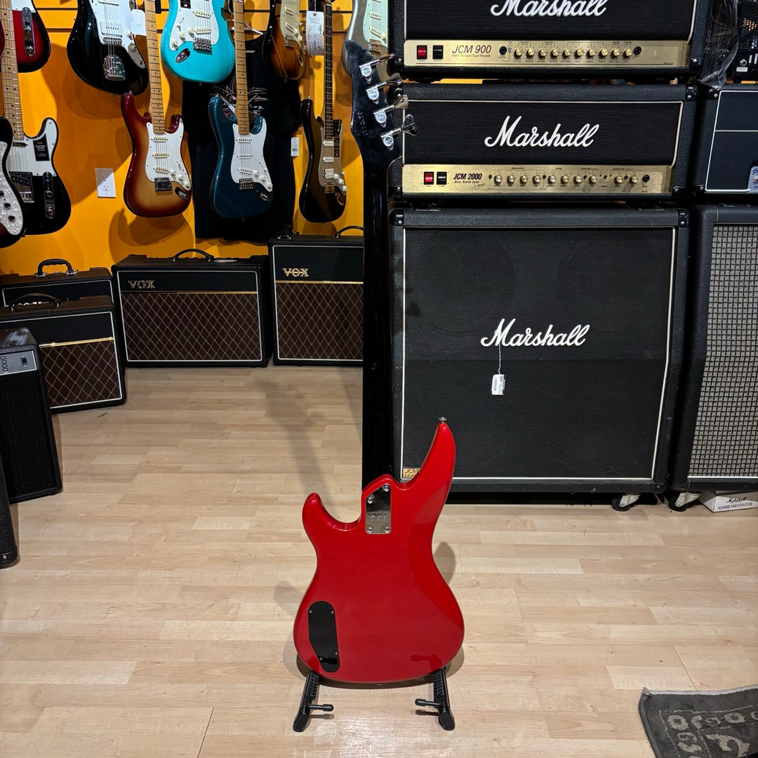 Yamaha - RBX 200  Bass Red - Black Neck w/ TD Hard Shell Case  (1988)  - USED