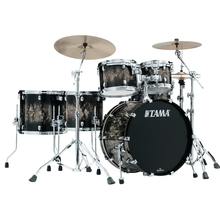 TAMA Starclassic Walnut/Birch 5-piece shell pack with 22" bass drum