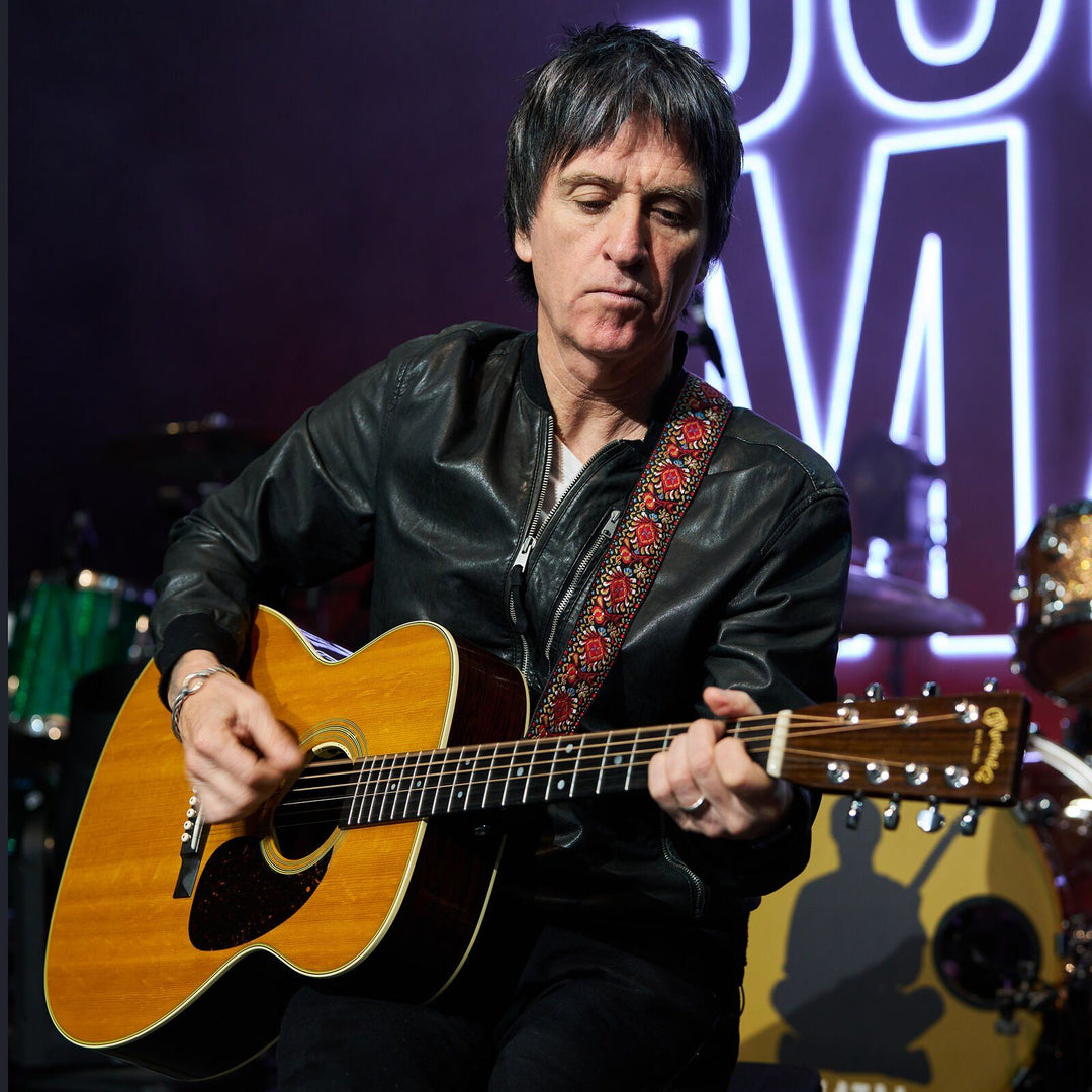 Martin 10M6JOHNNYMARRL Custom Shop Artist Edition FG Acoustic-Electric – M6 Johnny Marr with Hardshell Case, Left-Handed