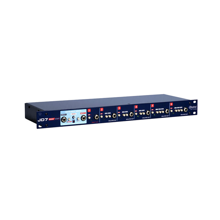 Radial JD-7 - 1x7 Guitar Signal Distribution Amplifier