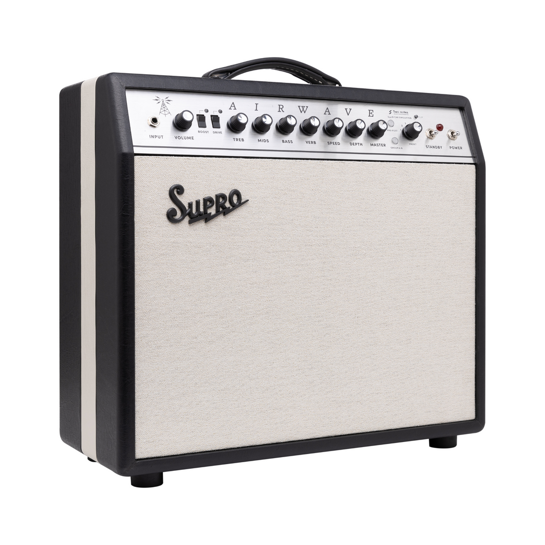 Supro 1825R Airwave | 25 Watt 1x12 Combo with Cabinet Simulation