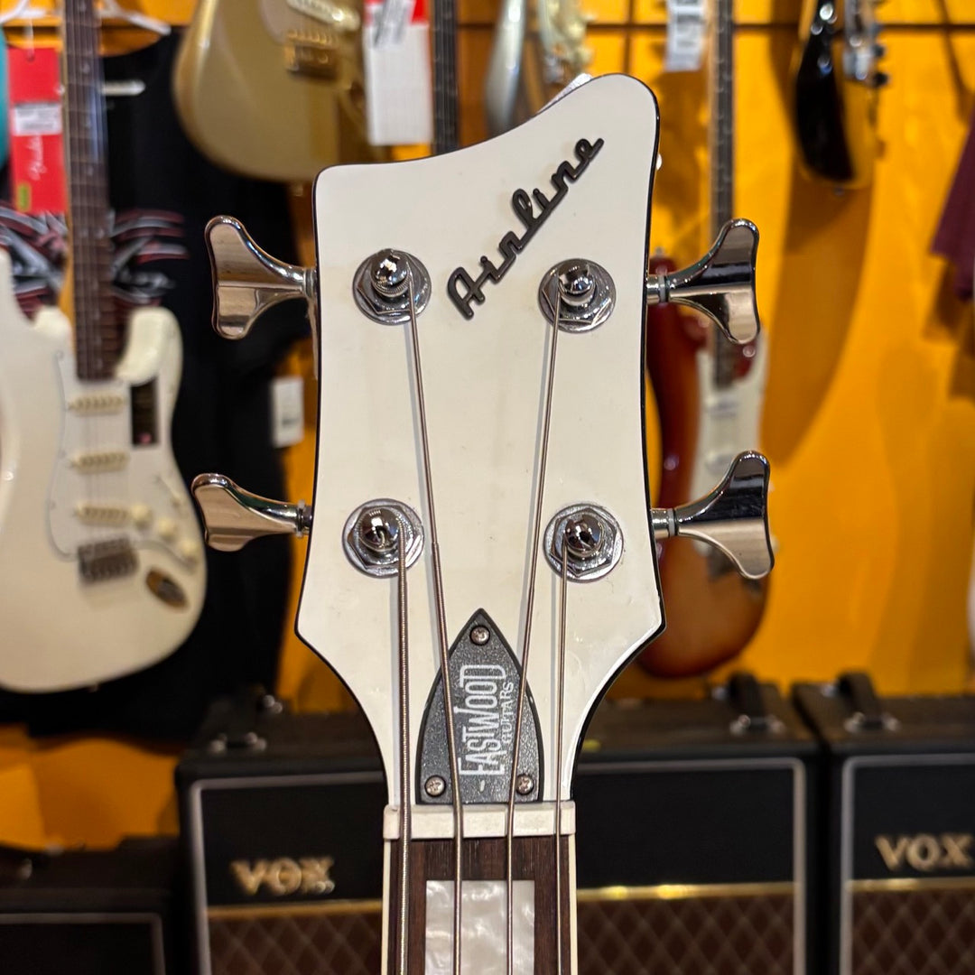 Eastwood - Airline Map Bass Long Scale - Rosewood - Seafoam Green (No Case Or Bag) - USED