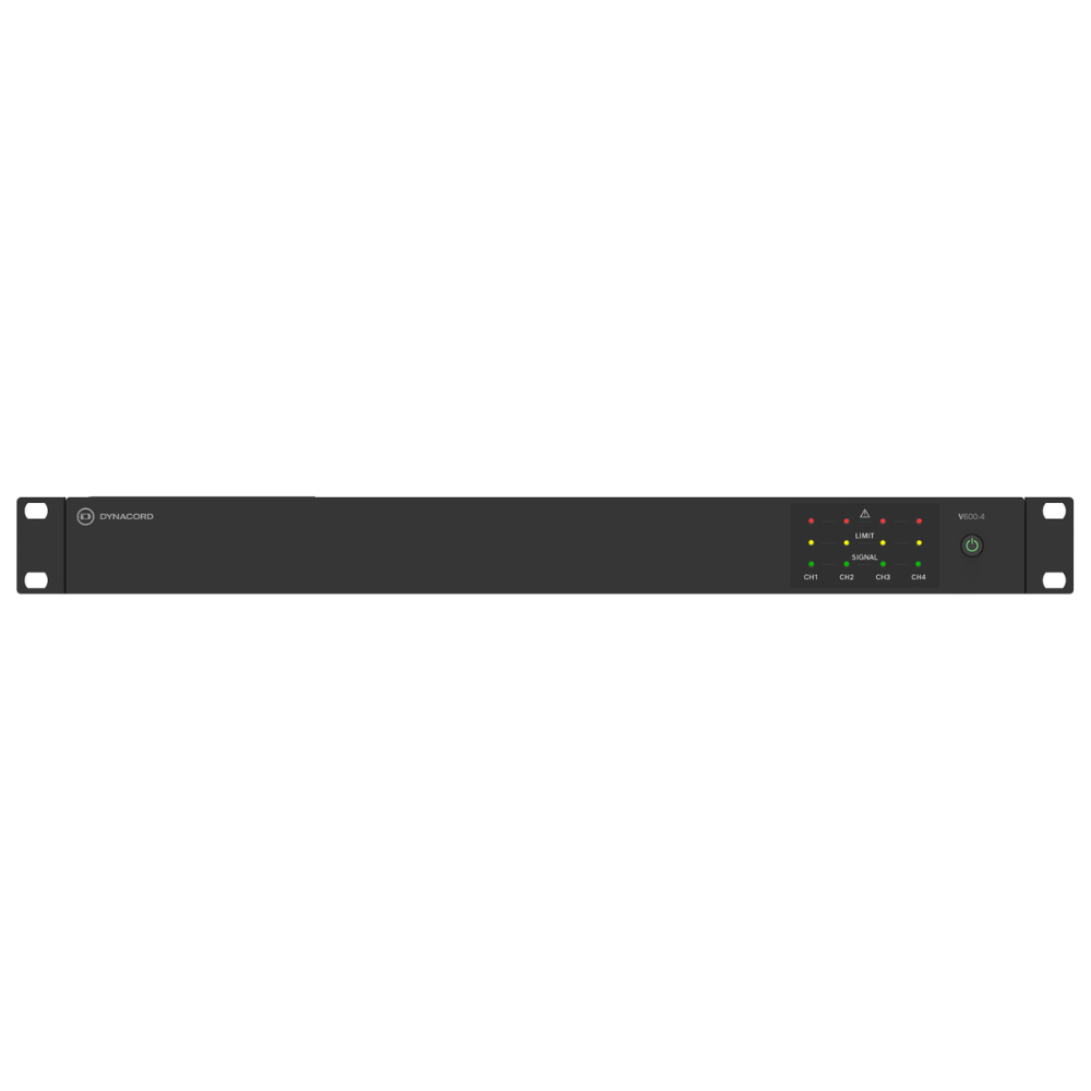 Dynacord V600:4 Multi-channel Commercial Power Amplifier