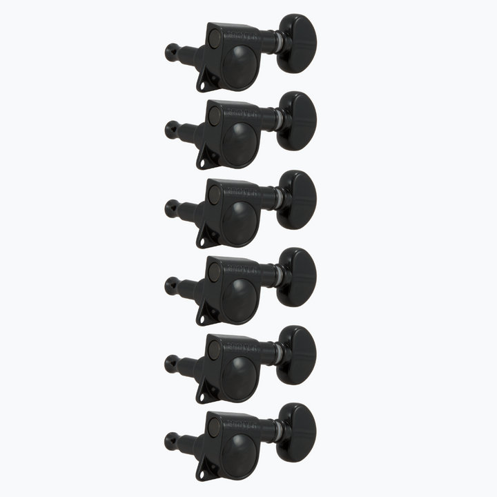 Allparts TK-7920 Grover® 6-in-line Mini Rotomatics Black 305BC6