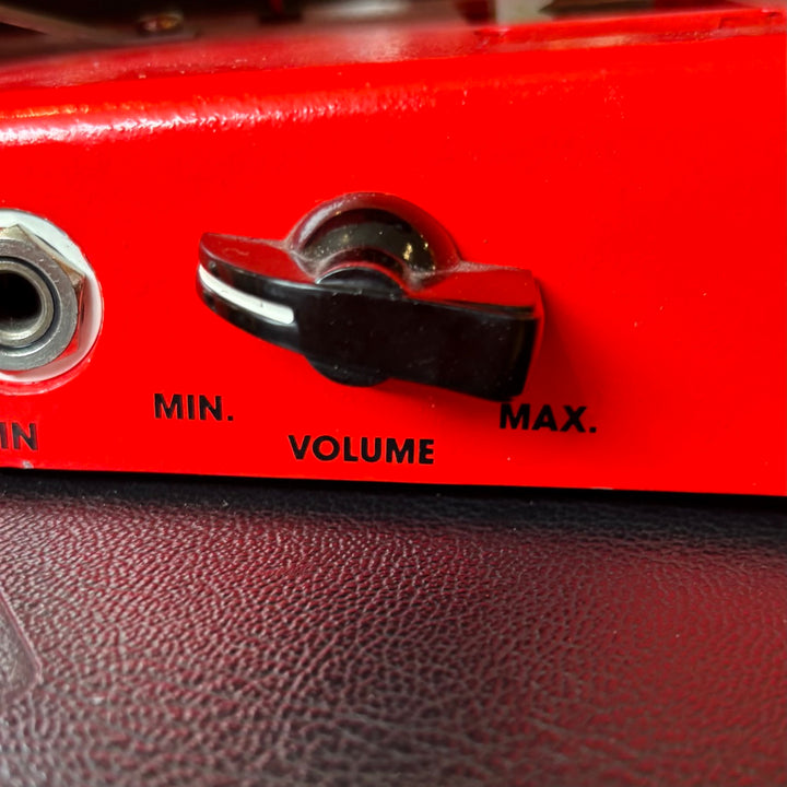 Snarling Dog  - Whine O Addicted To Wah - 3 Stage Wah Pedal (Red - No Box ) - USED