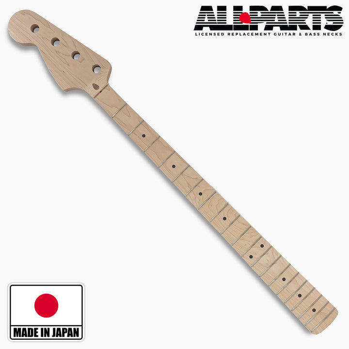 Allparts JMO-L  “Licensed by Fender®” JMO-L Replacement Neck for Jazz Bass®