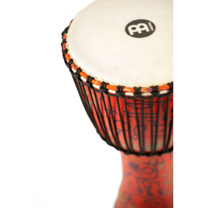 Meinl Percussion 12" Rope Tuned Travel Series Djembe Hand Selected Goatskin Head (Patented) Pharaoh's Script