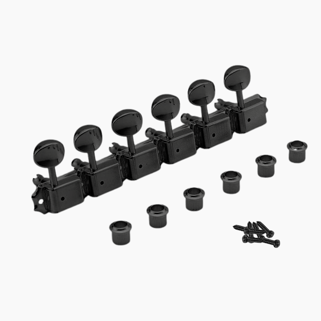 Allparts TK-0880 Gotoh SD91 Vintage-style 6-in-line Keys Black