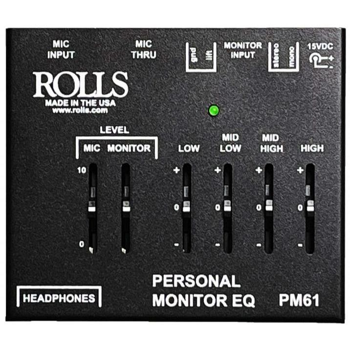 Rolls PM61 Personal Monitor Amp with EQ