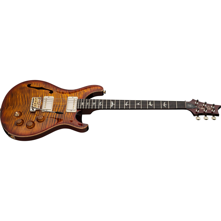 PRS DGT Semi-Hollow Birds / 10 Top Electric Guitar - Dark Cherry Sunburst