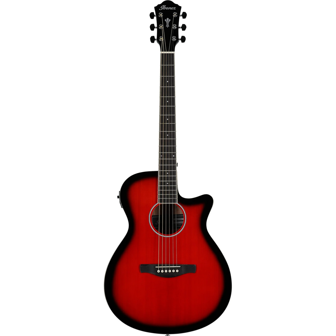 Ibanez Acoustic-Electric (Transparent Red Sunburst) AEG7TRH