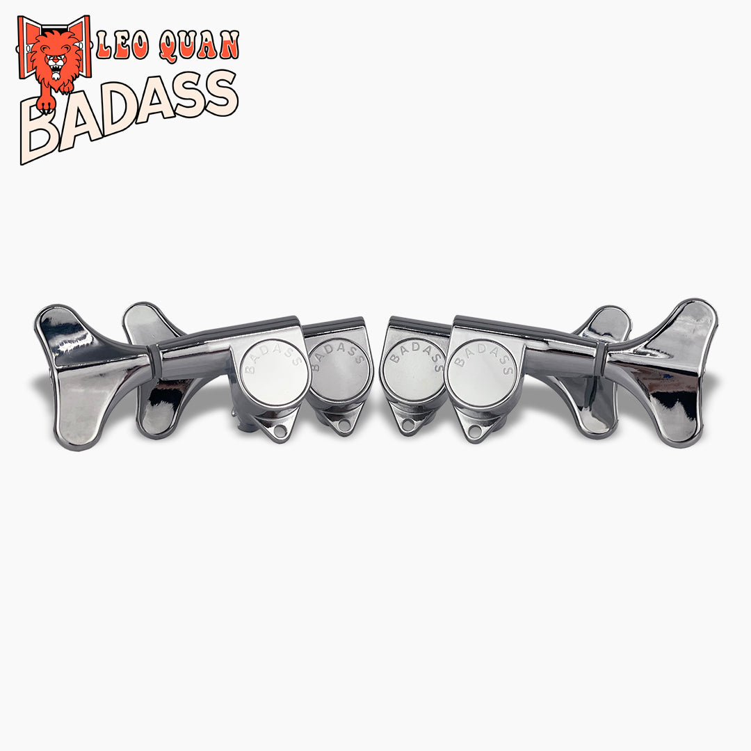 Allparts TK-7818-010 Leo Quan® Badass SGT™ Bass Keys - Sealed - 2x2 set, Chrome
