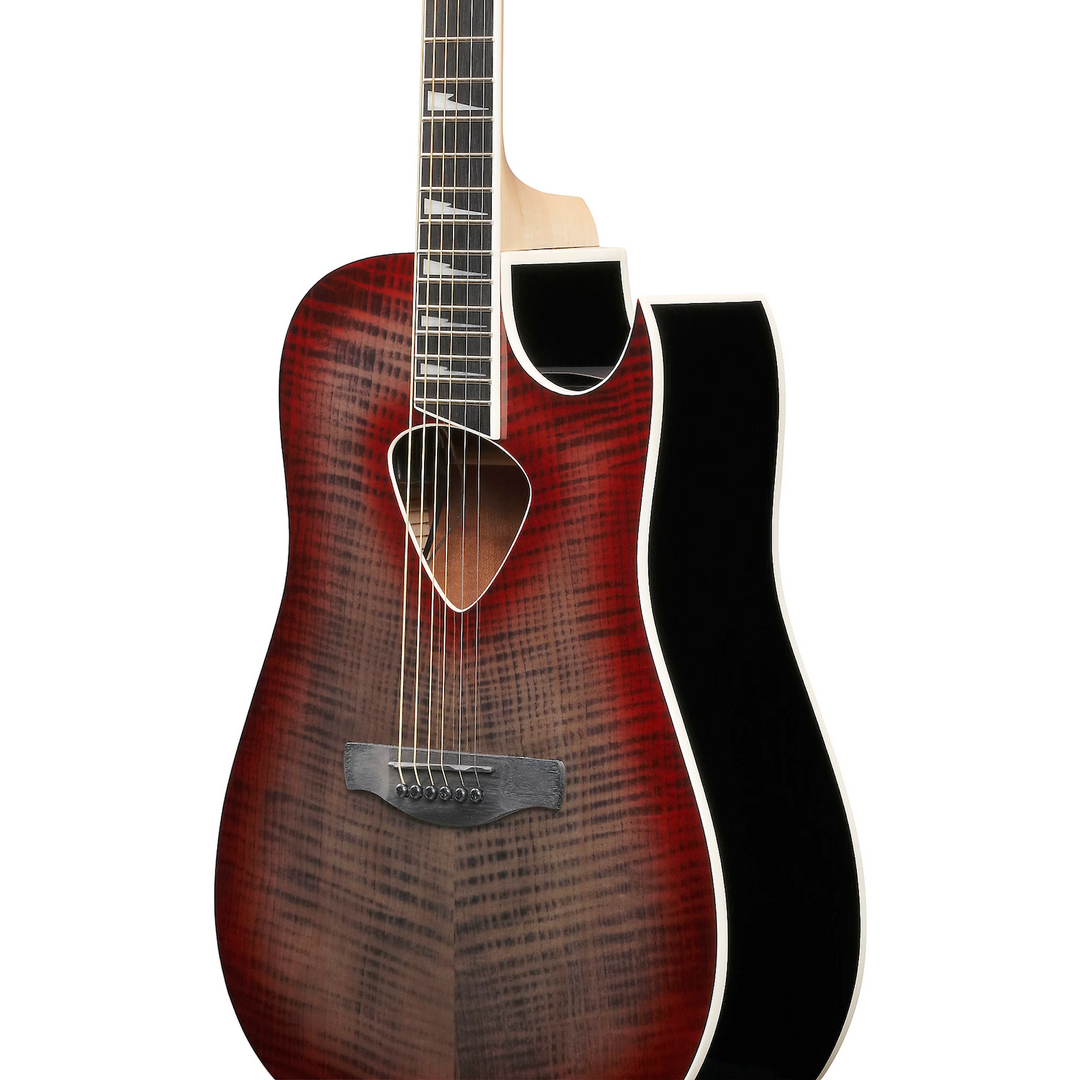Ibanez ALT50FARDB Altstar Acoustic-Electric Guitar Red Doom Burst High Gloss