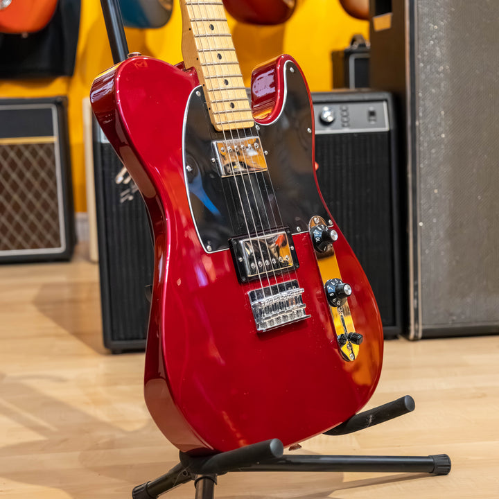 Fender - Blacktop Telecaster (HH C.A. Red / Maple Neck)  w/HD Case - 2011 - USED Electric Guitar