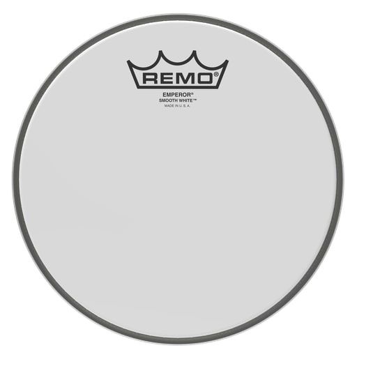 Remo BE-0108-JP Batter, EMPEROR, Coated, SMOOTH WHITE, 8" Diameter