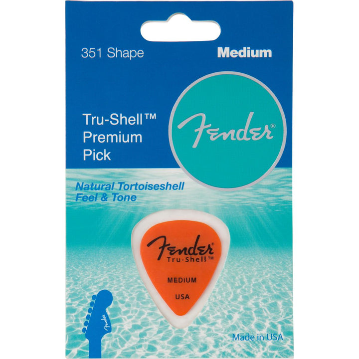 Fender Tru-Shell Picks - 351 Shape - Tru-Shell