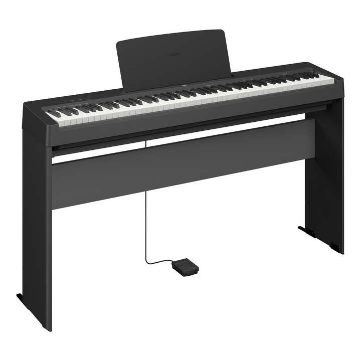 Yamaha P-145BT Digital Piano in Black with Bluetooth
